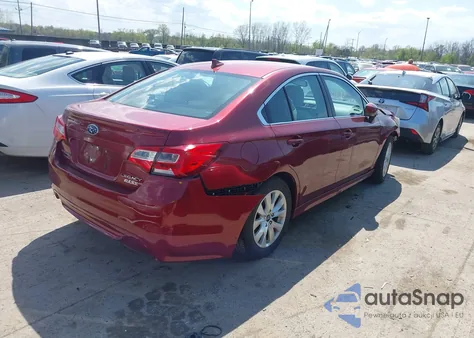 2016 Subaru Legacy 2.5I Premium from USA, damaged, VIN 4S3BNAC69G3021485